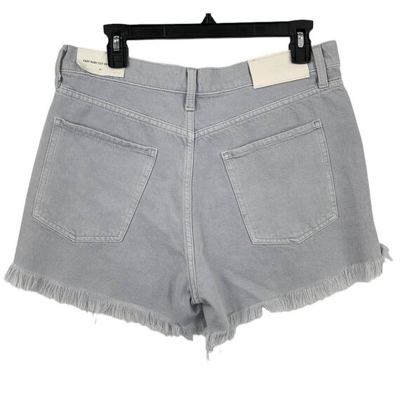 7 For All Mankind shorts Easy Ruby cut off denim blue size 31 - Picture 2 of 4